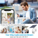 Caméra WiFi Solaire Full HD 1080P Avec Alarme PIR Vision Nocturne Audio Bidirectionnel - www.yonis-shop.com