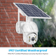 Caméra WiFi Solaire Full HD 1080P Avec Alarme PIR Vision Nocturne Audio Bidirectionnel - www.yonis-shop.com