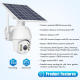 Caméra WiFi Solaire Full HD 1080P Avec Alarme PIR Vision Nocturne Audio Bidirectionnel - www.yonis-shop.com