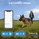 Collier Anti-Aboiement Pour Chien Avec Application Mobile Détection Intelligente IPX7 Vibration Et Impulsion Électrostatique ...