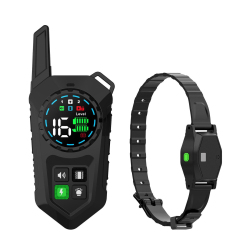 Collier De Dressage Électronique Pour Chien Étanche IPX7 1000 Mètres Deux Chiens LED Et Écran LCD Couleur - www.yonis-shop.com