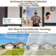 2K HD Smart Dual Bracket Window Camera WiFi Punch-Free Home Security Camera - www.yonis-shop.com