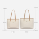 Sac Cabas Pour Ordinateur Portable Femme 13.3/14 Pouces Cuir PU Déperlant Compartiment Antichoc Poches Multiples - www.yonis-...