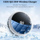 Chargeur Sans Fil Qi2 25W De Bureau Avec Refroidissement Semi Conducteur Pour Jeu Mobile Aimant N52 20N - www.yonis-shop.com