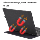 Sacoche Ordinateur Portable En Cuir PU 13.9 Pouces Protection Optimale Avec Design Anti-Chaleur Et Antidérapant - www.yonis-s...