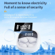 Écouteurs Bluetooth Blancs Avec Affichage Digital Intelligent Qualité HIFI Longue Autonomie - www.yonis-shop.com