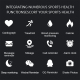 Bracelet Connecté Étanche IP67 Écran Couleur 0.96 Pouce Suivi Cardiaque Sommeil et Oxygène - www.yonis-shop.com