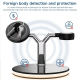 Chargeur Sans Fil Magnétique 3 En 1 Avec Lumière LED Pour Téléphones Apple Watch Et AirPods Puissance 25W - www.yonis-shop.com