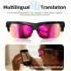 Lunettes De Sport Intelligentes Avec Caméra 13 MP Appels Bluetooth Enregistrement IA Et Traduction Multilingue - www.yonis-sh...