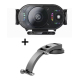 Support De Téléphone Pour Voiture Avec Chargeur Sans Fil 15 W Serrage Automatique Par Gravité Rotation 360° Et Ventouse