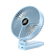 Ventilateur Portable Pliable À Main 5 Vitesses Écran LED Moteur Brushless Silencieux Batterie 3000mAh Recharge Type C - www.y...