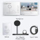 Chargeur Sans Fil 3 En 1 Magnétique Pour iPhone 12 13 14 15 Et AirPods Charge Rapide Et Sécurisée Avec Smart Chip - www.yonis...