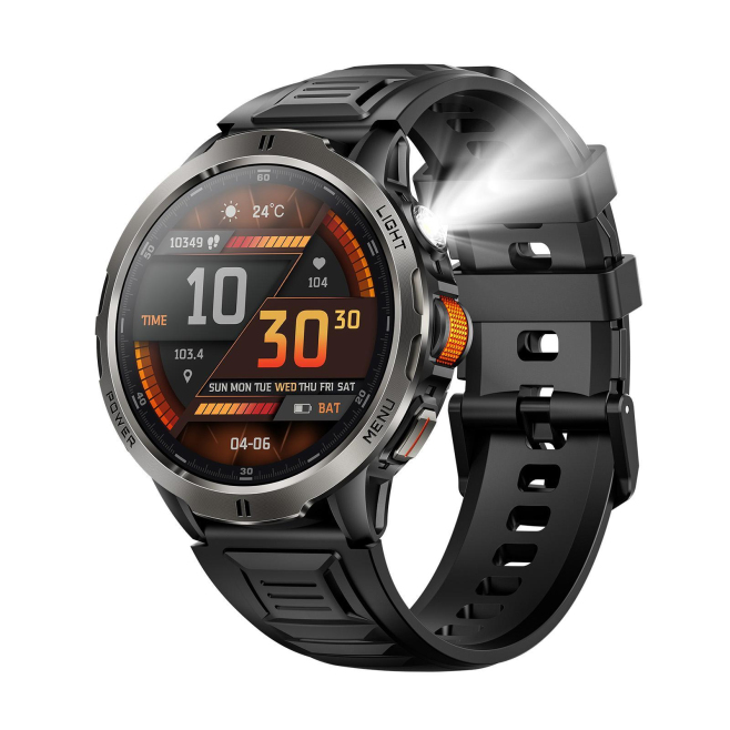 Montre Connectée Avec Écran TFT 1,7 Pouce Molette Latérale Batterie 1000 mAh Et Autonomie 25 À 35 Jours - www.yonis-shop.com