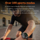 Montre Connectée Avec Écran TFT 1,7 Pouce Molette Latérale Batterie 1000 mAh Et Autonomie 25 À 35 Jours - www.yonis-shop.com