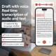Enregistreur Vocal Numérique IA Pour Réunions Avec Transcription Traduction En 189 Langues Et Autonomie 15 Heures - www.yonis...