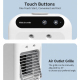 Rafraîchisseur D’Air De Bureau Avec Brumisation Réservoir 500 Ml Et Batterie 1800 Mah - www.yonis-shop.com