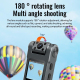 Caméra Portable Avec Dictaphone Pour Vlog Vidéo Full HD 1920P Vision Nocturne Et 15H D’Autonomie - www.yonis-shop.com
