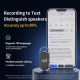 Enregistreur Vocal IA Portable Avec Transcription En Temps Réel En 189 Langues Traduction Multilingue 32 Go Bluetooth 5.3 - w...