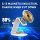 Chargeur Sans Fil 3 En 1 Magnétique Vertical Protection Optimale Design Élégant Pour Téléphone Casque Et Montre - www.yonis-s...