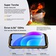 Smartphone Renforcé IP68 IP69K Android 16 8 Go 128 Go Batterie 10200 mAh Écran 6.56 Pouces 120 Hz 4G NFC - www.yonis-shop.com