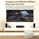 Vidéoprojecteur LED Compact Home Cinéma Full HD 1080p Android 13 WiFi 6 Auto Focus Support 4K Rotation 180° - www.yonis-shop.com