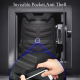 Sacoche Ordinateur Portable Antivol Imperméable Grande Capacité Avec Port USB Taille Compacte Noir - www.yonis-shop.com