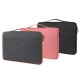 Sacoche Ordinateur Portable Étanche 15.6 Pouces Rose Beauté Protection Antichoc et Résistante - www.yonis-shop.com