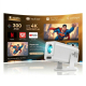 Vidéoprojecteur Portable Full HD 1080p Android 13 270 ANSI WiFi 6 Avec Mise Au Point Manuelle - www.yonis-shop.com