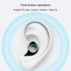 Écouteurs Bluetooth Sans Fil Sport Avec Indicateur LED - www.yonis-shop.com