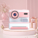 Appareil Photo Instantané Pour Enfants 48MP Avec Impression Thermique Noir Et Blanc Filtres Créatifs Vidéo Et Stylo Couleur -...