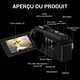 Caméscope Vidéo 4K Pour Vlogs Avec Vision Nocturne IR Photos Interpolées 48MP Écran Tactile WiFi Et Zoom 16x - www.yonis-shop...