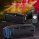 Enceinte Bluetooth Portable Karaoke 10W Puissance Haute Avec Micro Et Sangle Autonomie 3-4H Écran Numérique Support USB TF AU...