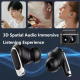 Écouteurs Bluetooth Sans Fil Avec Réduction De Bruit Active Écran Tactile Couleur Or Son Immersif Haute Qualité - www.yonis-s...