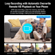 Caméra De Surveillance Intérieure Wi Fi 1080P Vision Nocturne En Couleur Audio Bidirectionnel Détection De Mouvement - www.yo...