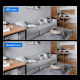 Caméra De Surveillance Intérieure Wi Fi 1080P Vision Nocturne En Couleur Audio Bidirectionnel Détection De Mouvement - www.yo...