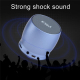 Enceinte Bluetooth Portable Haute Fidélité Son Stéréo Basses Puissantes Caisson Métallique Support SD AUX - www.yonis-shop.com
