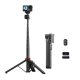 Perche Selfie Trépied Pour Téléphone Et Caméra D’Action Télécommande 10 M Fixation Magnétique Rapide Extension 125 Cm