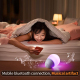 Enceinte Bluetooth Tactile Anti-Stress Avec Lumières Colorées Et Support Carte TF - www.yonis-shop.com