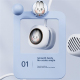 Mini Enceinte Bluetooth Portable Collier Lumineux Son Surround Autonomie 4h Bluetooth 5.1 Speaker Léger et Pliable - www.yoni...