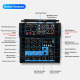 Table De Mixage Bluetooth 4 Canaux Avec Bluetooth 5.0 USB MP3 Et Alimentation Fantôme 48 V - www.yonis-shop.com