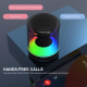 Mini Enceinte Bluetooth Lumineuse RGB Sans Fil Autonomie Longue Durée TWS Basses Puissantes Portable - www.yonis-shop.com