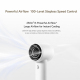 Ventilateur Portable 100 Vitesses Batterie 5000mAh Charge Rapide USB Type-C Affichage LED Haute Définition - www.yonis-shop.com
