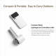 Ventilateur Portable 100 Vitesses Batterie 5000mAh Charge Rapide USB Type-C Affichage LED Haute Définition - www.yonis-shop.com