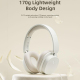 Casque Audio Sans Fil Pliable Haute Définition Réduction De Bruit Pour Gaming Avec Micro Bluetooth 5.3 20 Heures D'Autonomie ...