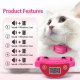 Collier Anti Miaulement Pour Chat Sans Choc Avec Bip Et Vibration Capteur Intelligent Étanche IP65 Rechargeable Type C - www....