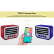 Mini Enceinte Bluetooth TWS 5W Son Puissant Autonomie 5h Fonction Mains-Libres et Radio FM - www.yonis-shop.com