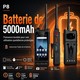 Téléphone Durci Avec Talkie Walkie UHF DMR 4 W Android 14 4G Batterie Amovible 5000 mAh - www.yonis-shop.com