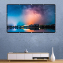 Écran De Projection Pliable 84 Pouces Pour Cinéma Intérieur Et Extérieur En Polyester Lavable Format 4:3 - www.yonis-shop.com