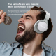 Casque Audio Pliable ANC Réduction de Bruit Bluetooth Sans Fil Gris Autonomie Longue et Charge Rapide - www.yonis-shop.com