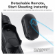 Perche À Selfie Stick Magnétique 2 En 1 Bluetooth 5.0 Avec Trépied Et Télécommande 9 Heures D’Autonomie - www.yonis-shop.com
